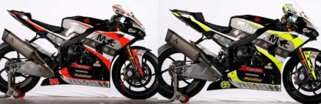 Il title sponsor MasterMac Surfacing vestirà con due diversi colori le CBR 1000 RR-R di Hawk Racing affidate a Lee Jackson e Charlie Nesbitt per il British Superbike 2024