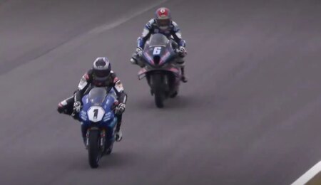 Jake Gagne regola Cameron Beaubier sul bagnato in Gara 2 del MotoAmerica Superbike a Road Atlanta, Roberto Tamburini ad un soffio dalla top-10 in Supersport