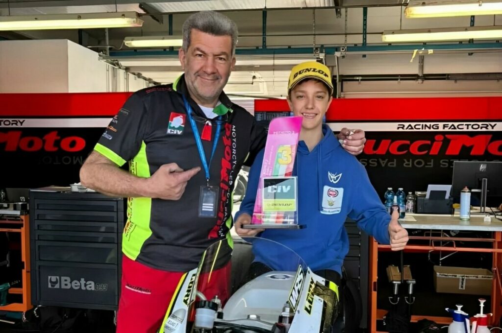 Lorenzo Pritelli, le profil du super rookie Bucci dans le CIV PreMoto3 pritelli-bucci-civ-premoto3-misano