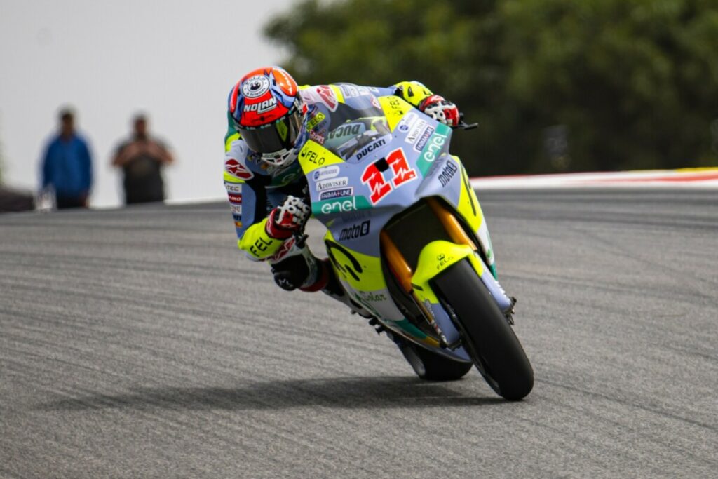 MotoE, Matteo Ferrari “La vitesse est là, il faut rester positif” matteo-ferrari-motoe-portimao-2024