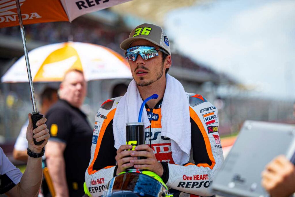 MotoGP, Joan Mir admet : “Situation désespérée chez Honda, Marini un survivant” MotoGP Joan Mir Honda