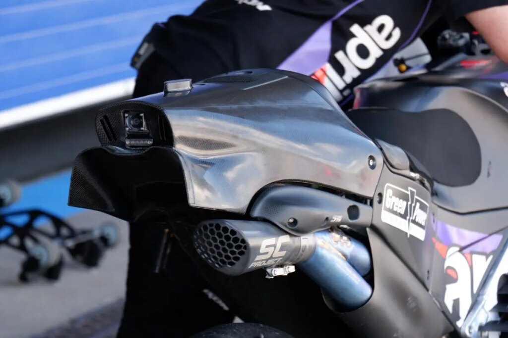 MotoGP Test Jerez : Di Giannantonio en tête, toute l’actualité technique codone-aprilia-test-jerez