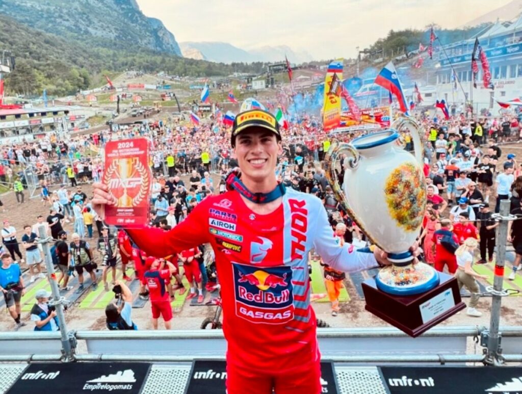 Motocross Trentino : Jorge Prado lâche le poker, Tim Gajser ne cède pas Jorge Prado, Motocross