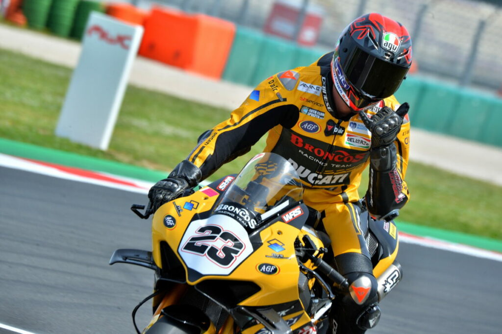 Trophée National : Luca Salvadori prend immédiatement son envol Luca Salvadori National Trophy