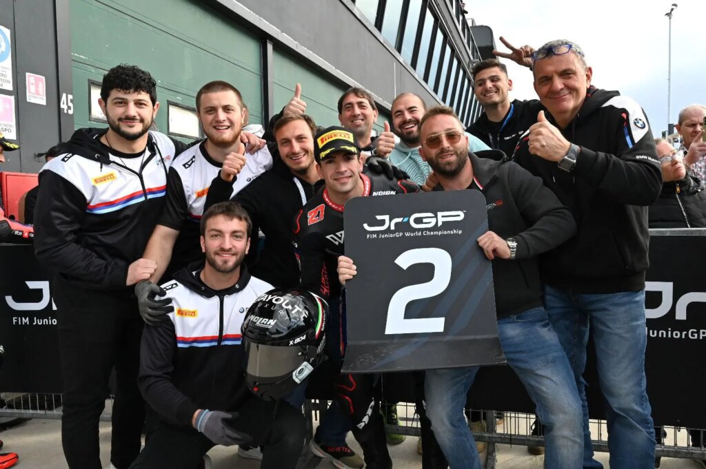 Filippo Rovelli « J’aimerais accéder au Championnat du Monde Superbike dans 2 ans » Filippo Rovelli con Pistard