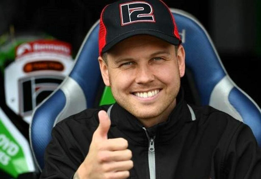 Le British Superbike pilote Luke Mossey à Donington Park Prime prove libere del British Superbike a Donington Park con Luke Mossey al rientro, Lee Jackson al comando