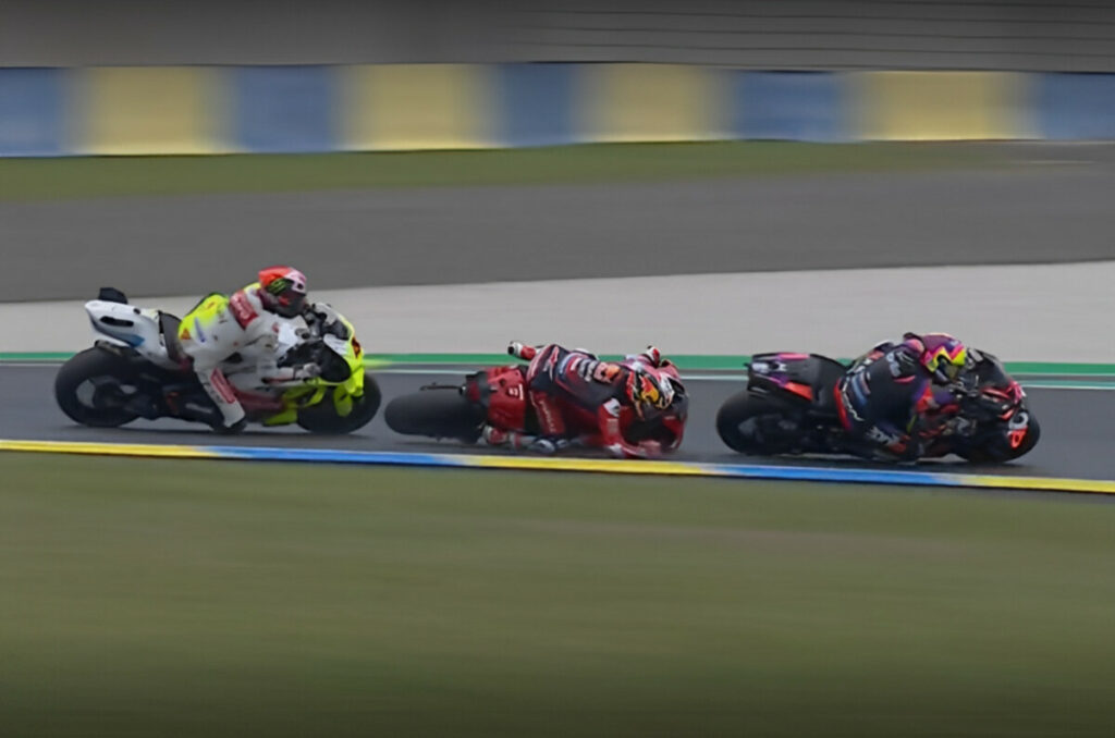 MotoGP, Acosta le prend avec philosophie “Au Mans le zéro, c’est la tradition…” acosta-crash-motogp-le-mans