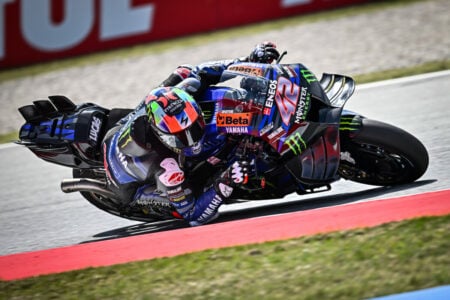 MotoGP : Alex Rins, changement drastique de set-up “Cette fois, c’était tout ou rien” rins-yamaha-motogp-catalunya-day1