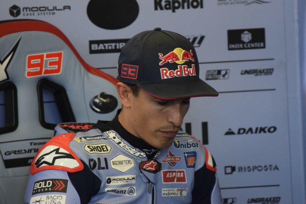 MotoGP, Marc Marquez mécontent : “De cette façon, je ne passerai pas la Q1, il faut réagir” MotoGP Le Mans Marc Marquez