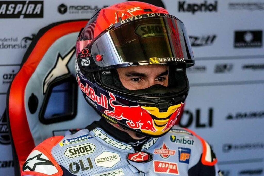 MotoGP, Marc Marquez pointe du doigt les rivaux de Ducati : “Misez de l’argent sur eux” MotoGP Barcellona Marc Marquez