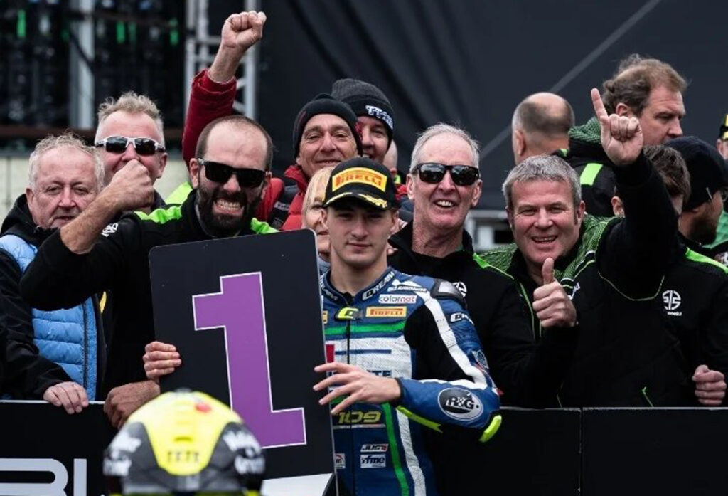 Supersport 300 : Team #109 et Daniel Mogeda, des victoires pleines de cœur Daniel Mogeda