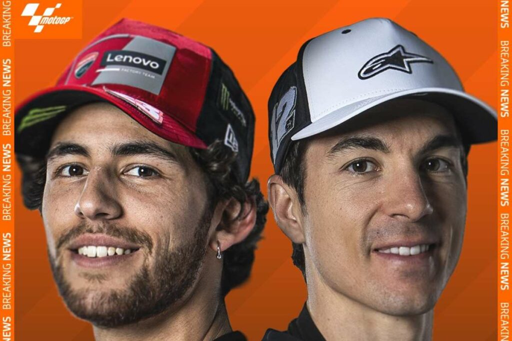 MotoGP, Bastianini et Vinales dans l’équipe KTM Tech3 à partir de 2025 : c’est officiel MotoGP KTM Tech3 Bastianini Vinales