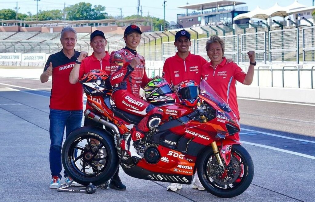 Début de l’assaut de Ducati Kagayama sur les 8 heures de Suzuka Hafizh Syahrin e Josh Waters affiancheranno Ryo Mizuno nel nuovo squadrone Ducati Team Kagayama alla 8 ore di Suzuka 2024