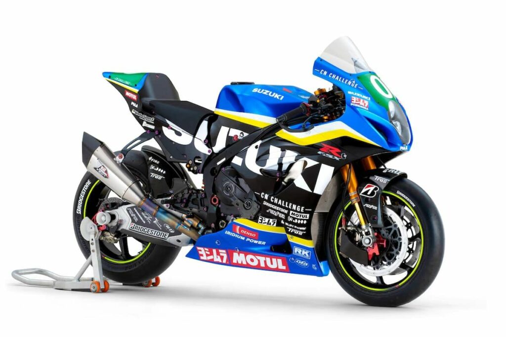 La Suzuki « éco » prend corps pour les 8 heures de Suzuka Svelata la line-up del Team CN Challenge per la 8 ore di Suzuka 2024: Etienne Masson, Sodo Hamahara e Hideyuki Ogata guideranno il ritorno ecosostenibile di Suzuki