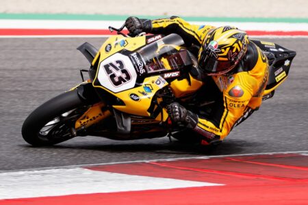 Soli 180 millesimi separano Luca Salvadori e Alessandro Andreozzi nelle qualifiche del National Trophy 1000 al Mugello