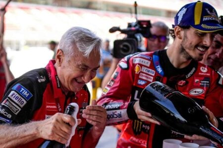 MotoGP Pecco Bagnaia Davide Tardozzi Ducati