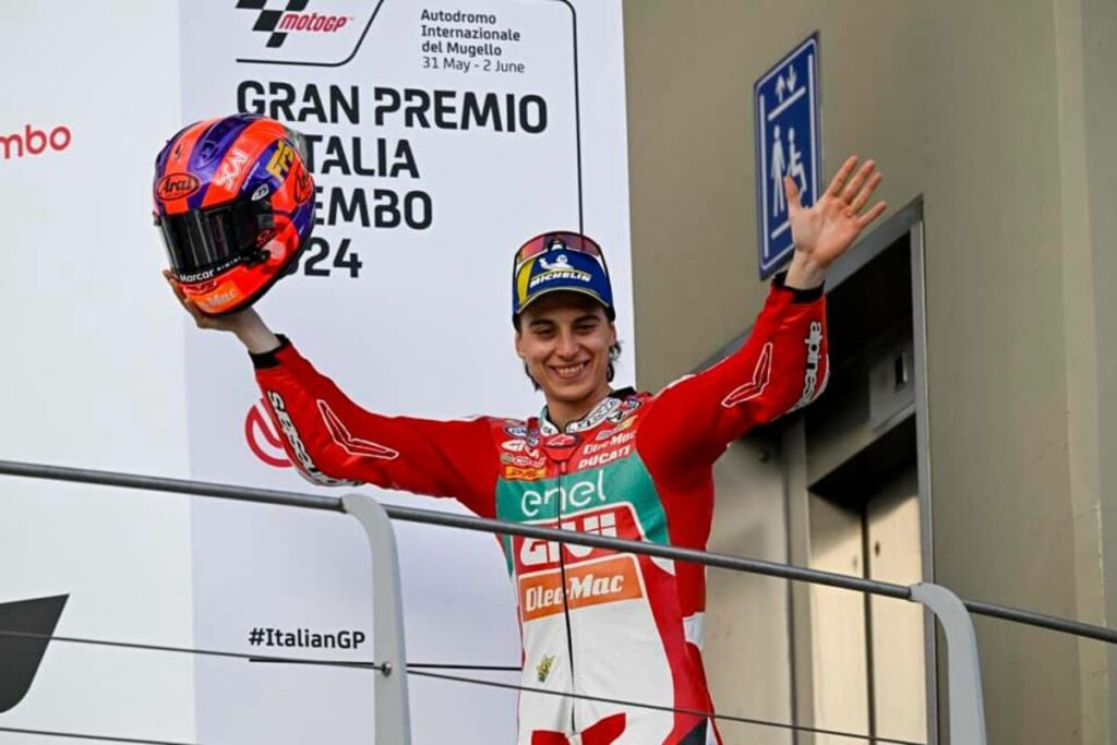 MotoE, Mattia Casadei « Saison positive, mais nous n’en sommes qu’à la moitié » casadei-win-mugello-motoe-2024