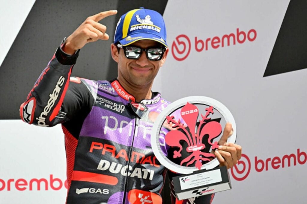 MotoGP, Jorge Martin regrette “Une erreur de débutant” Sentimenti contrastanti per Jorge Martin al Mugello: l’errore del sabato un brutto ricordo, ma il sorpasso subito all’ultima curva non va giù