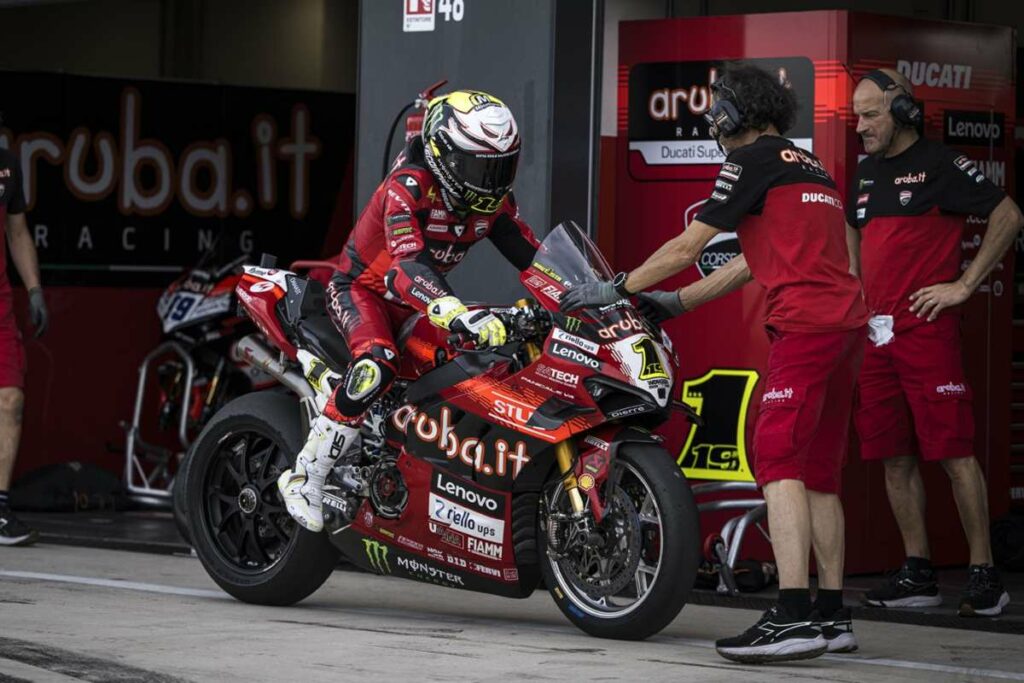 Superbike Misano, Alvaro Bautista choqué : « Sentiment différent par rapport au test » Superbike Misano Alvaro Bautista