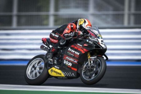 Superbike Misano, Petrucci 9e avec un bras : « Qu’aurais-je fait avec deux ? Superbike Misano Petrucci