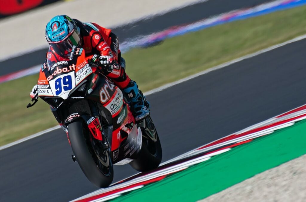 Supersport Misano : Course 2, Adrian Huertas fait ses adieux et s’en va Adrian Huertas, Supersport