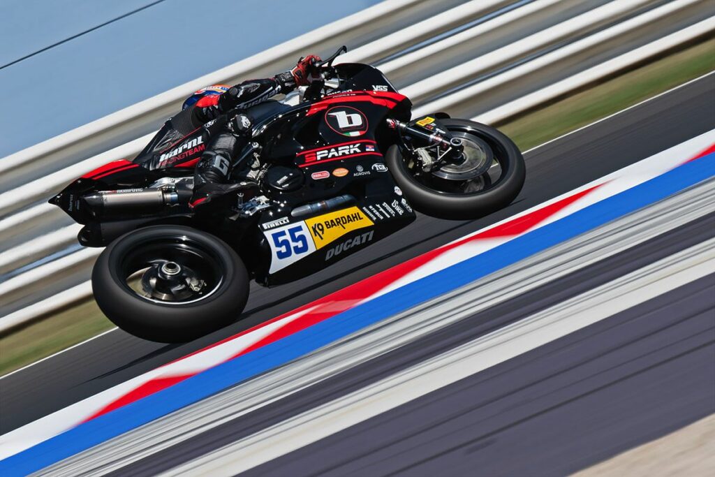 Supersport Misano : Huertas dépasse, la pole revient à Montella ! Yari Montella, Supersport