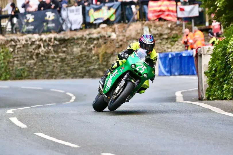 TT 2024 Francesco Curinga, joie après peur « Quelle convoitise ! Francesco Curinga TT