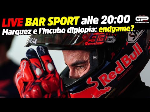 LIVE Bar Sport alle 20:00 - Marquez e l'incubo diplopia: endgame?