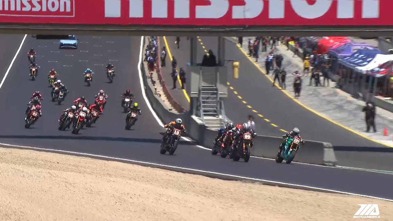 Behind the scenes - Super Hooligan Race 2 at Laguna - Mesa & Eva Ribelle RS in the top 5