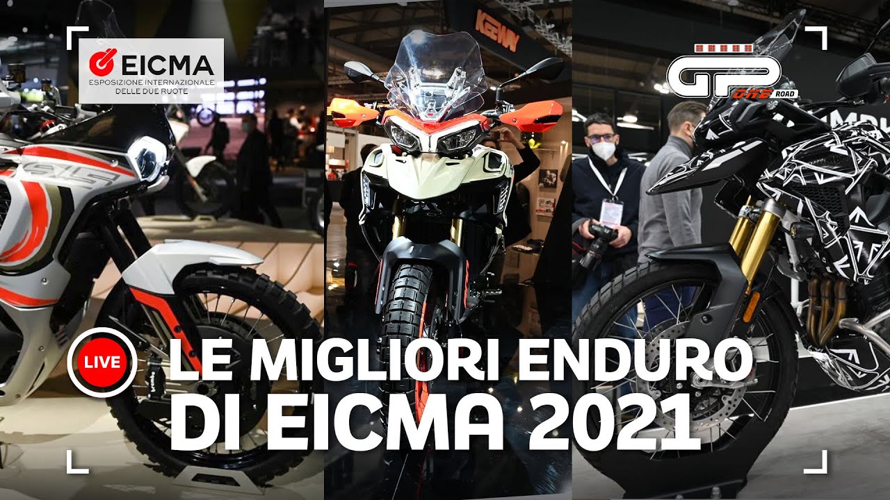 EICMA 2021 | Ecco le migliori MAXI-ENDURO della prossima stagione!