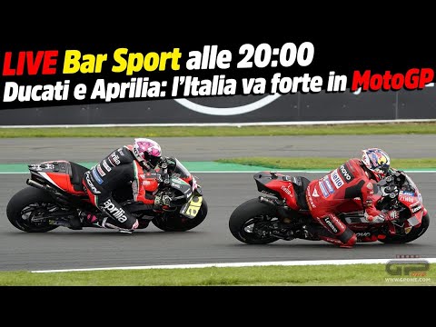 LIVE Bar Sport alle 20:00 - Ducati e Aprilia: l'Italia va forte in MotoGP