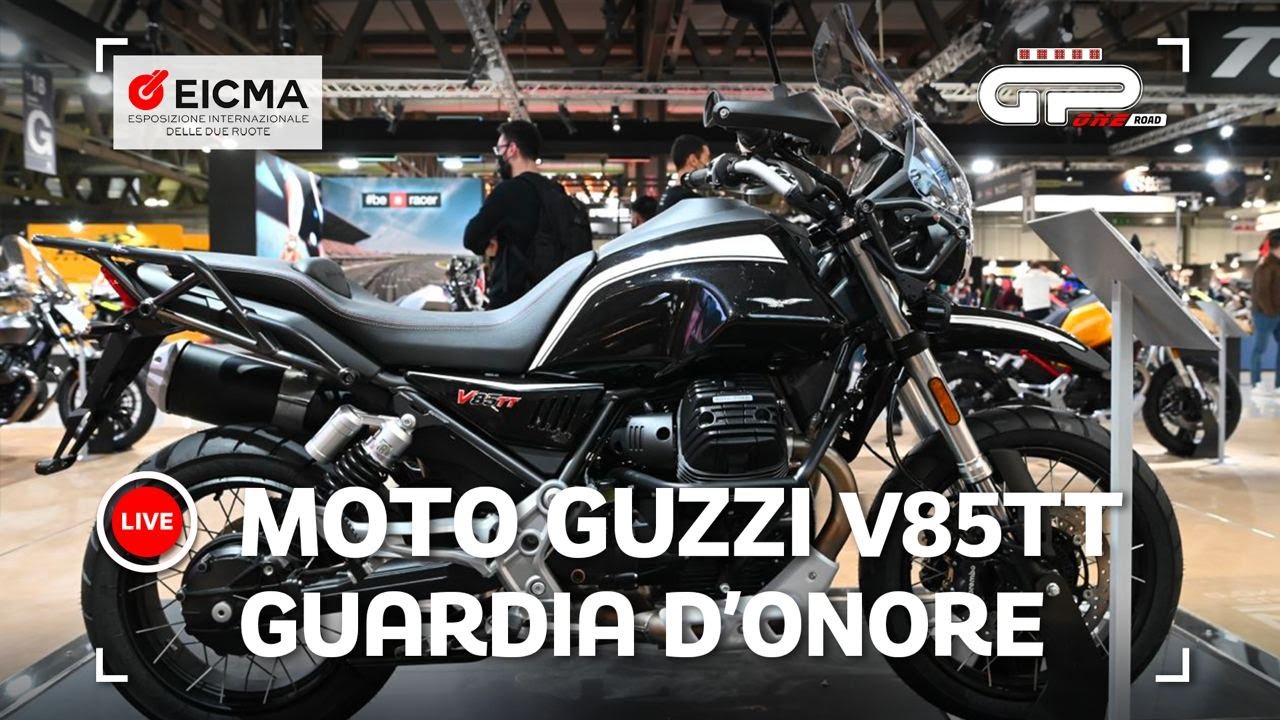 EICMA 2021 | Moto Guzzi V85 TT Guardia d'Onore, omaggio ai Corazzieri