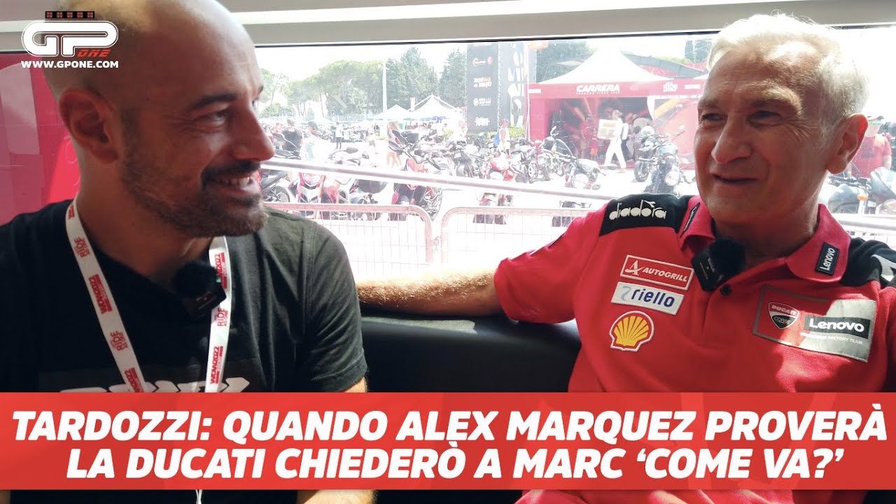 Tardozzi: Quando Alex Marquez proverà la Ducati chiederò a Marc 'come va?'