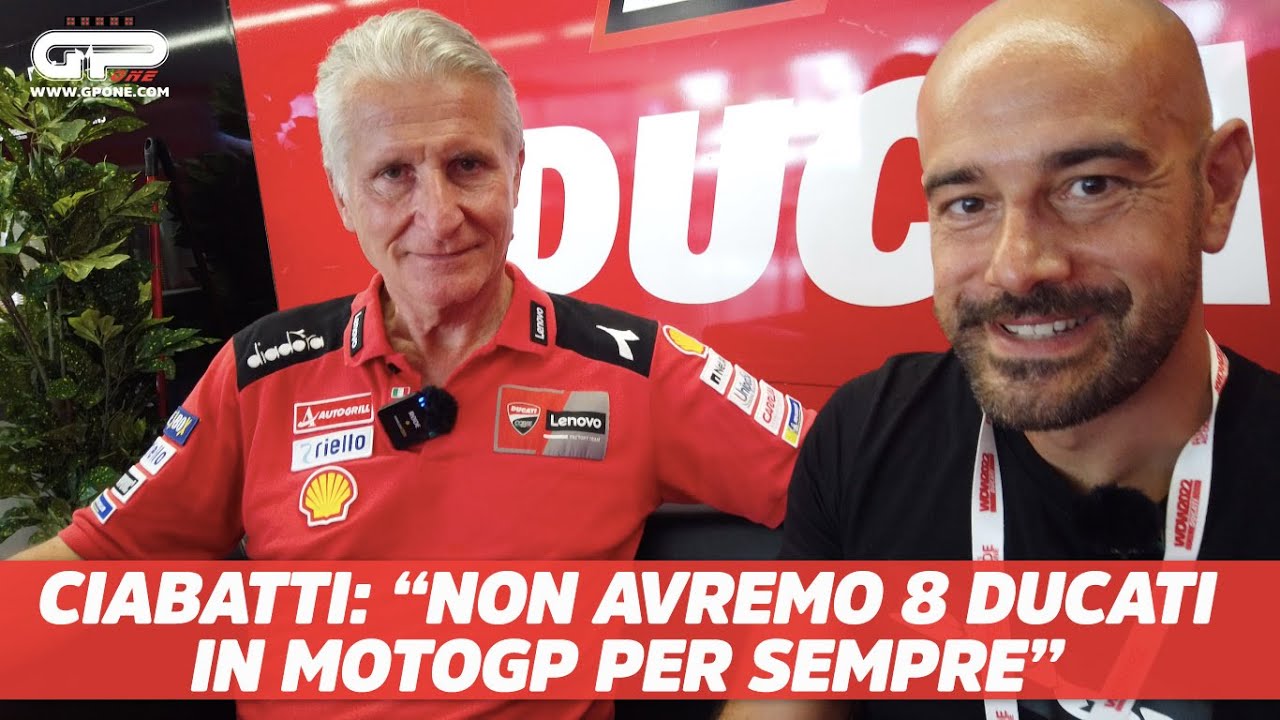 Ciabatti: "Non avremo 8 Ducati in MotoGP per sempre, perderemo dei giovani"