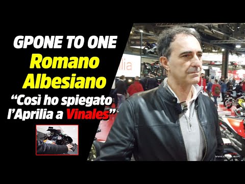 Albesiano: "Così ho spiegato l'Aprilia a Maverick Vinales"