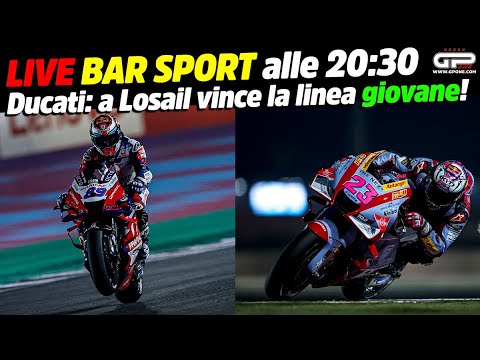 LIVE Bar Sport alle 20:30 - Ducati: a Losail vince la linea giovane