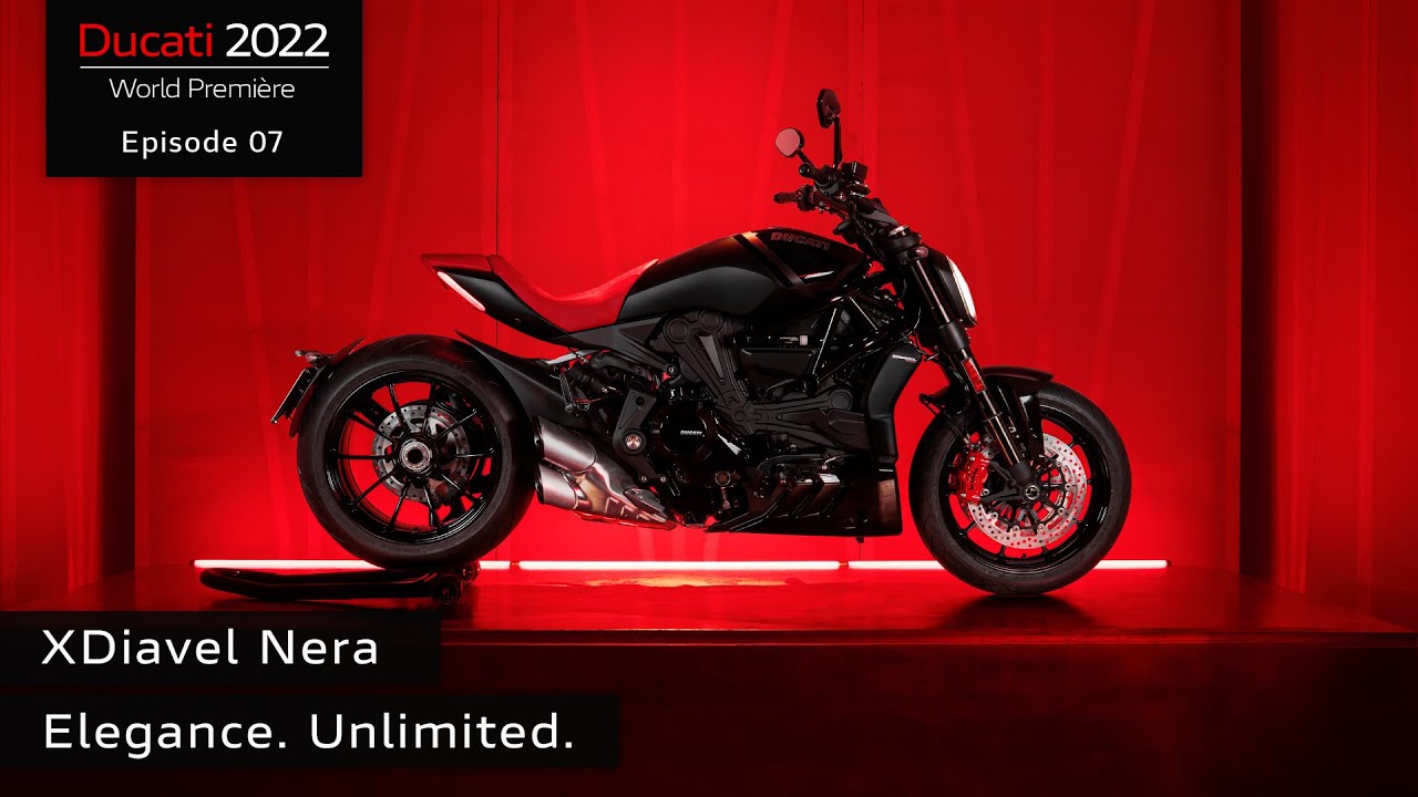 Ducati World Première 2022 Episode 7 | XDiavel Nera | Elegance. Unlimited.
