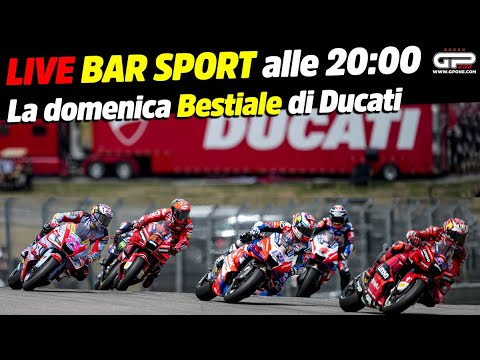 LIVE Bar Sport alle 20:00 - La domenica Bestiale di Ducati