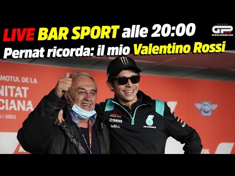 LIVE Bar Sport alle 20:00 - Pernat ricorda: il mio Valentino Rossi