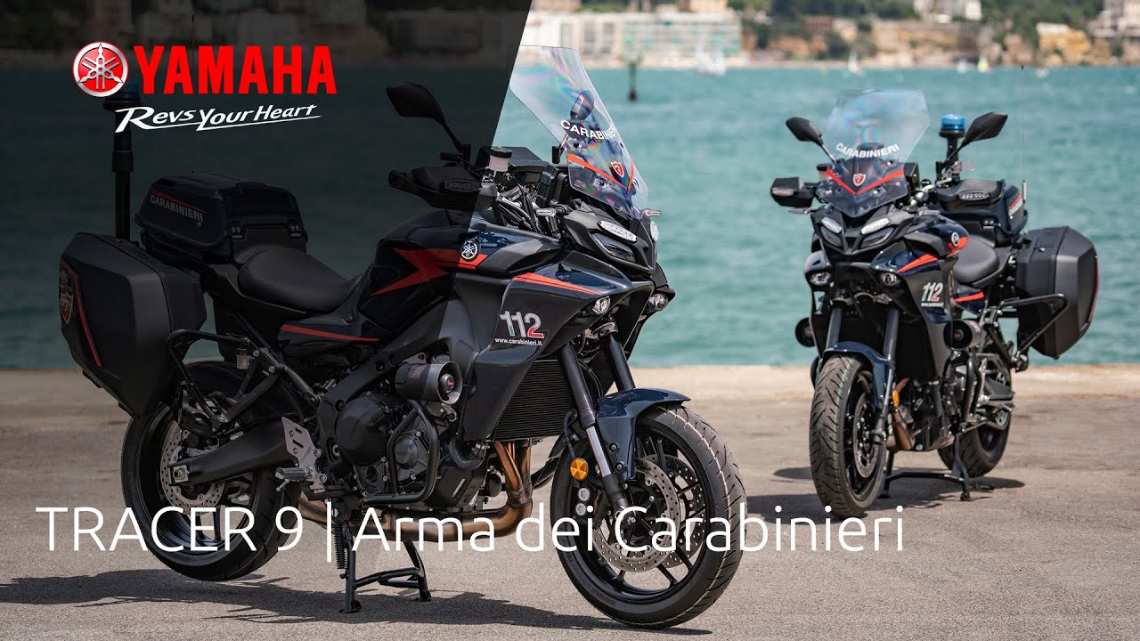 Yamaha's first partnership with Arma dei Carabinieri
