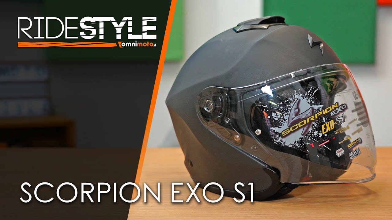 Ridestyle: casco jet Scorpion EXO-S1