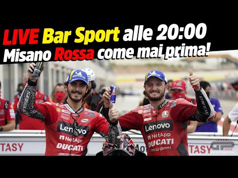 LIVE Bar Sport alle 20:00 - Misano Rossa come mai prima!