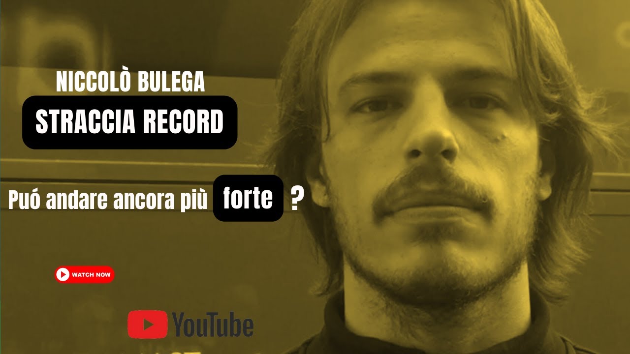 Bulega straccia record Può andare ancora più forte?