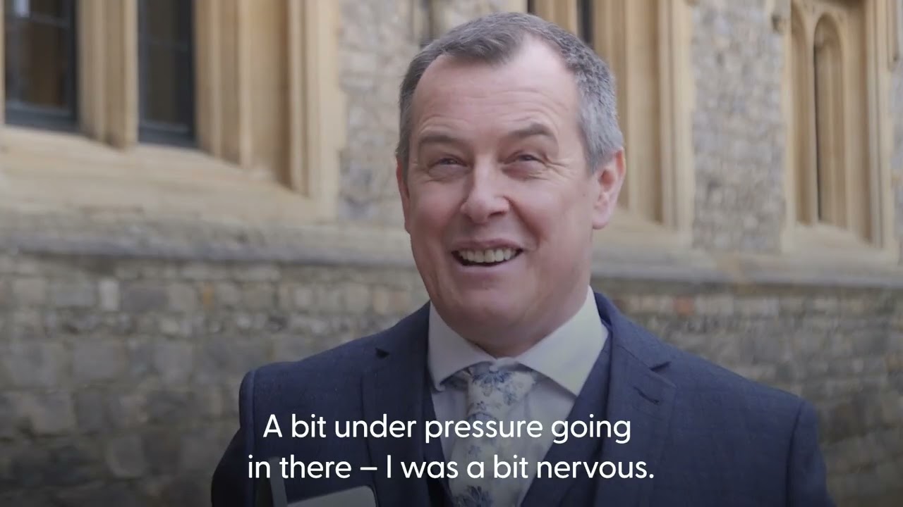 Isle of Man TT star John McGuinness made MBE at Windsor Castle
