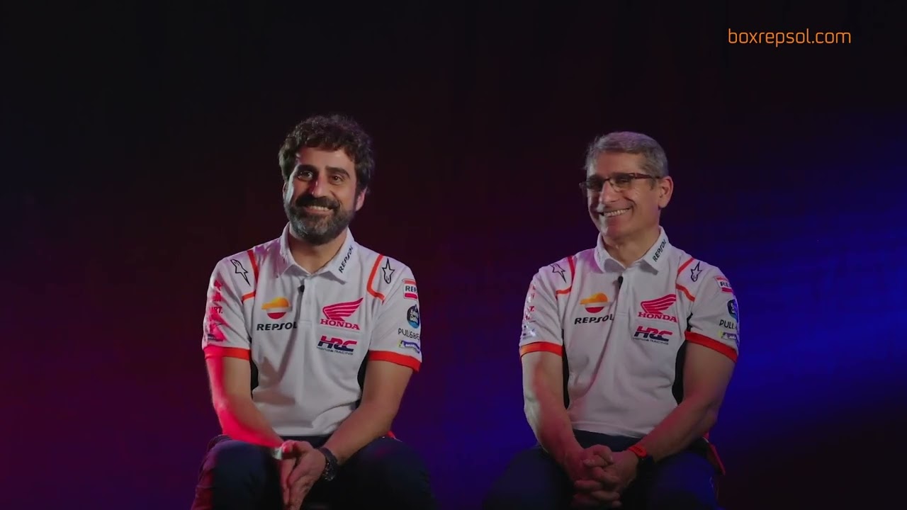 Santi Hernández and Ramón Aurín, before the 2022 season