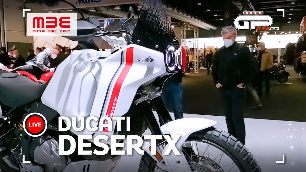 Ecco la DUCATI DESERTX | L'endurona debutta a MBE 2022