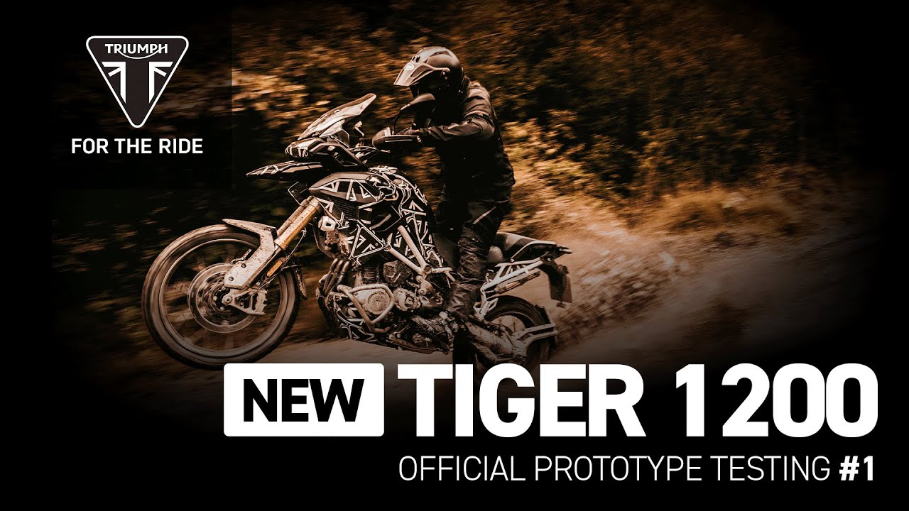 New Tiger 1200 - Official Prototype Testing