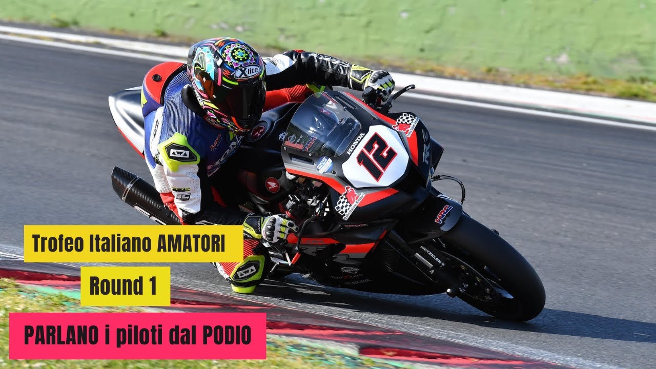 TROFEO AMATORI Round 1 Interviste post PODIO