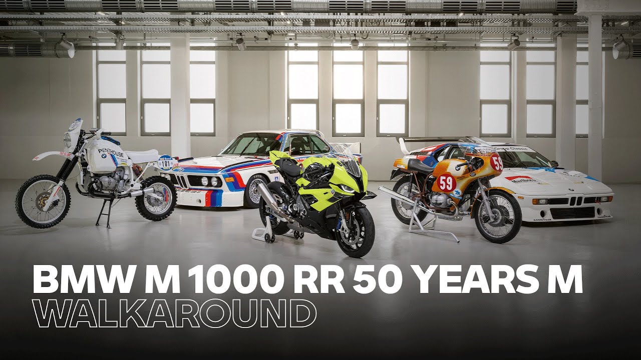 First look at the new BMW M 1000 RR 50 Years M
