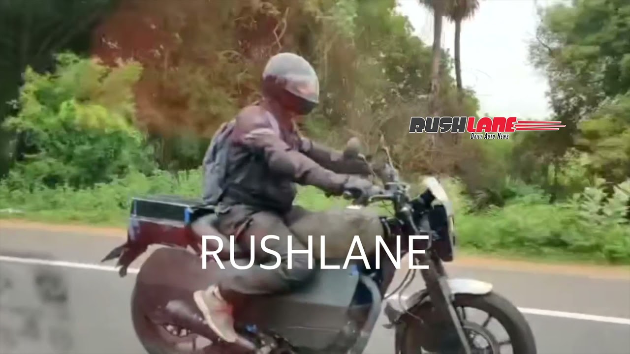 Royal Enfield Hunter 350 Spied